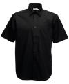65118 Men's Long Sleeve Poplin Shirt Black colour image
